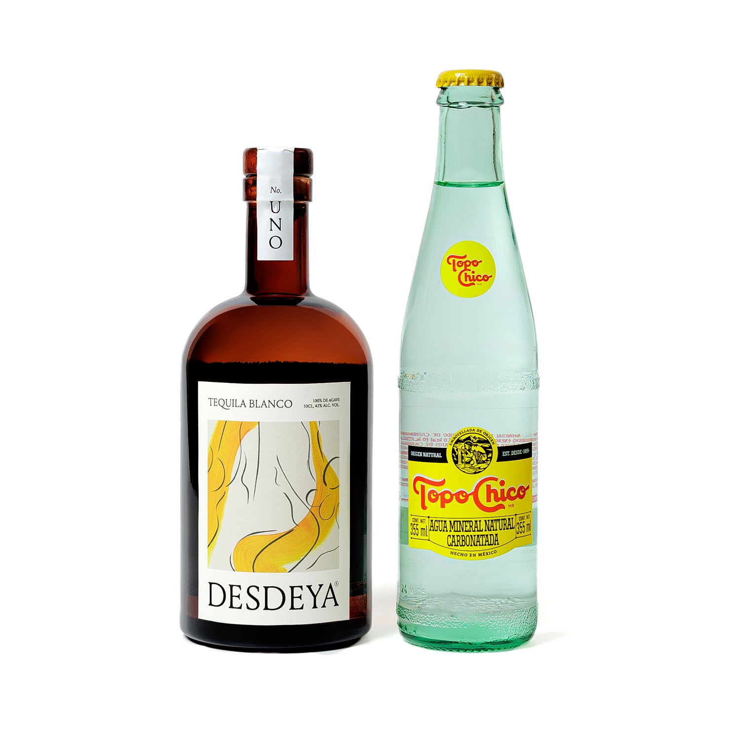 カヴァキーニョDEL VECCHIO（デル・ヴェッキオ） DESDEYA UNO + TOPO CHICO SODA – Tequila Desdeya